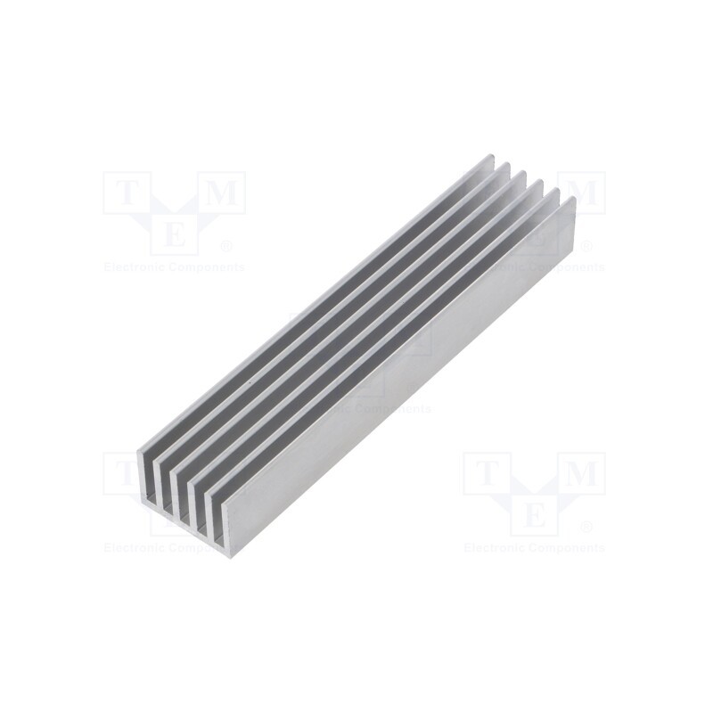 1 pcs x FISCHER ELEKTRONIK - SK 653 100 AL - Heatsink: extruded, grilled, aluminium, L: 100mm, W: 21mm, H: 14mm