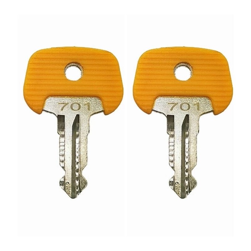 3x Linde 701 key for Jungheinrich ignition