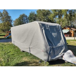 Cover for a camping trailer up to 500 cm