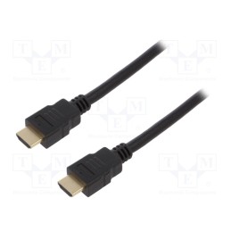 1 pcs x LOGILINK - CH0079 - Cable, HDMI 2.1, HDMI plug,both sides, 3m, black