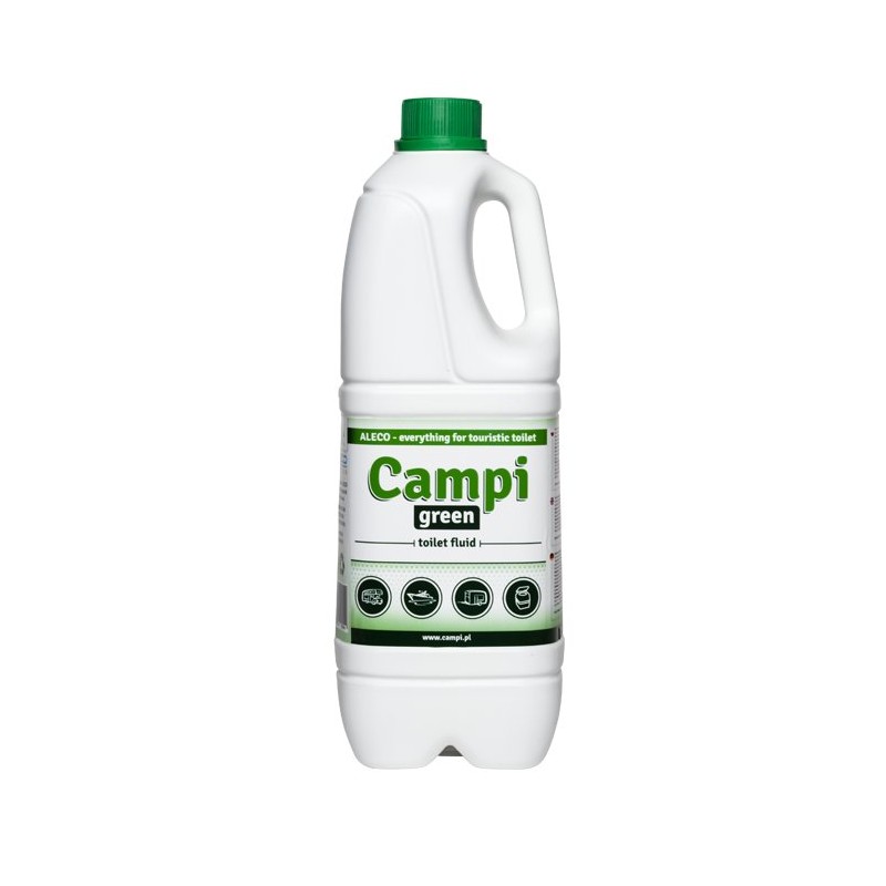 Fluid for tourist toilets campi green 2l toilet