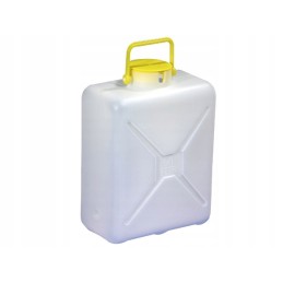 Tank canister water container din 96 15l white comet for trailer