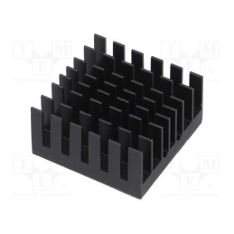 1 pcs x Advanced Thermal Solutions - ATS-55290K-C1-R0 - Heatsink: extruded, grilled, BGA, black, L: 29mm, W: 29mm, H: 14.5mm