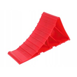 Small plastic wheel chock