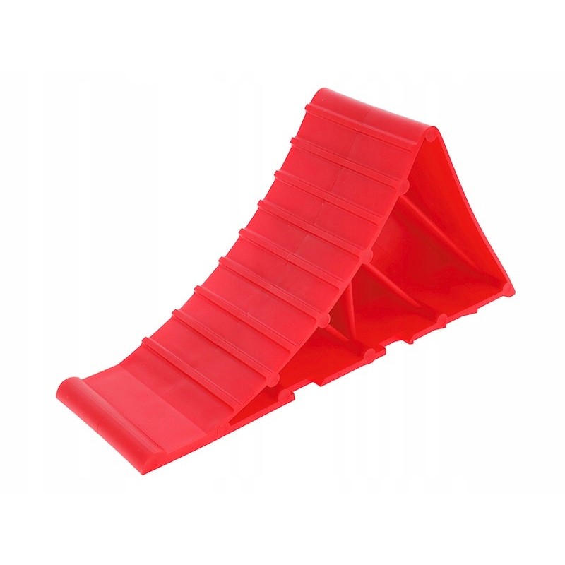 Small plastic wheel chock