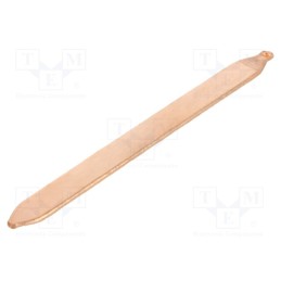 1 pcs x Wakefield Thermal - 120231 - Heatsink: heat pipe, flat, natural, L: 100mm, copper, raw, 25W