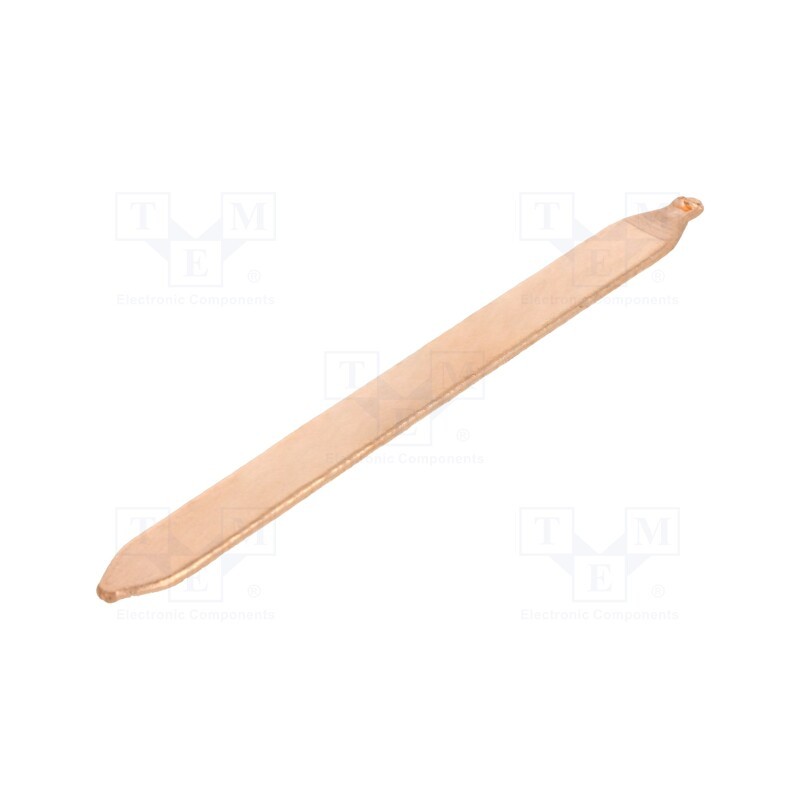 1 pcs x Wakefield Thermal - 120231 - Heatsink: heat pipe, flat, natural, L: 100mm, copper, raw, 25W