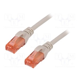 1 pcs x DIGITUS - DK-1617-050 - Patch cord, U/UTP, 6, stranded, Cu, LSZH, grey, 5m, 26AWG