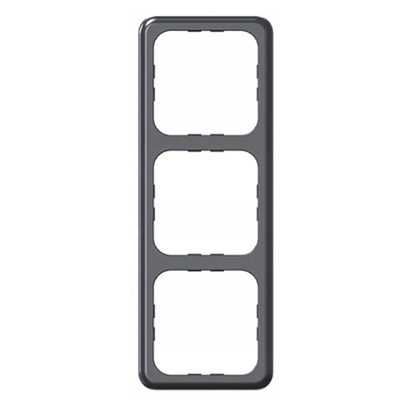 Presto anthracite electrical socket frame