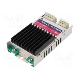 1 pcs x TRACO POWER - TEQ 40-4822WIR - Converter: DC/DC, 40W, Uin: 18÷75V, Uout: 12VDC, Uout2: -12VDC, OUT: 2