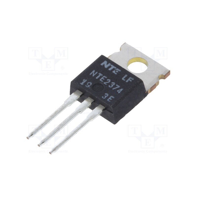 1 pcs x NTE Electronics - NTE2374 - Transistor: N-MOSFET, unipolar, 200V, 11A, Idm: 72A, 125W, TO220
