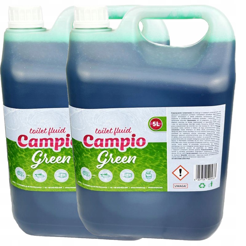 Herbal liquid for tourist camping toilets 10l