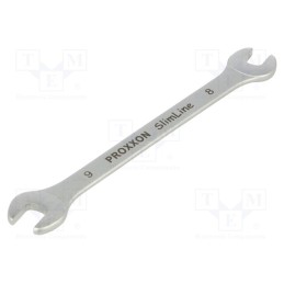 1 pcs x PROXXON - 23832 - Wrench, spanner, 8mm,9mm, Chrom-vanadium steel, SlimLine