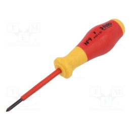 1 pcs x FELO - 914 001 90 - Screwdriver, insulated, Phillips, PH0