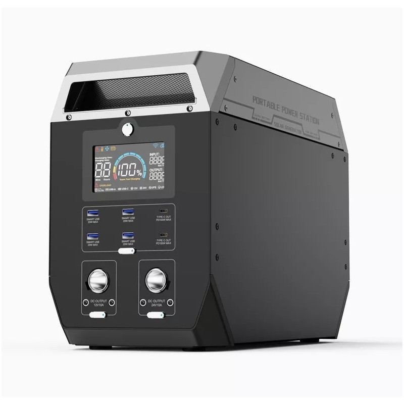 Portable power station like ecoflow 2000wh 230v