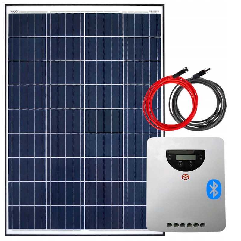 Solar panel solar kit 100w controller
