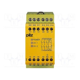 1 pcs x PILZ - 774314 - Module: safety relay, PNOZ X3, 110VAC, 24VDC, OUT: 5, -20÷55°C