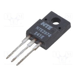 1 pcs x NTE Electronics - NTE2974 - Transistor: N-MOSFET, unipolar, 600V, 6A, Idm: 24A, 35W, TO220