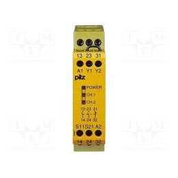 1 pcs x PILZ - 774350 - Module: safety relay, P2HZ X3, 24VDC, OUT: 3, -25÷55°C, PNOZ X