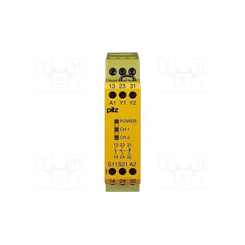 1 pcs x PILZ - 774350 - Module: safety relay, P2HZ X3, 24VDC, OUT: 3, -25÷55°C, PNOZ X