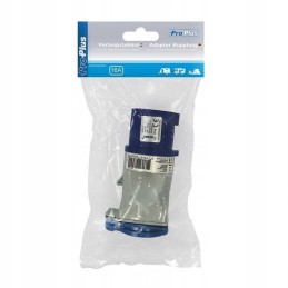 Adapter, CEE plug, 230v 16a socket