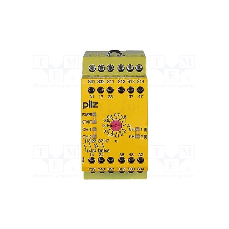 1 pcs x PILZ - 774502 - Module: safety relay, PNOZ XV2, 24VDC, OUT: 4, -10÷55°C, PNOZ X