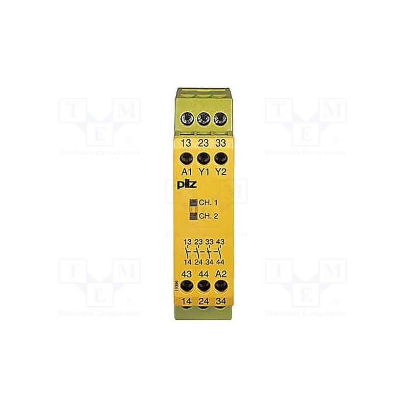 1 pcs x PILZ - 774585 - Module: extension, PZE X4, 24VDC, OUT: 2, for DIN rail mounting