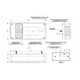 Rear right combination lamp
