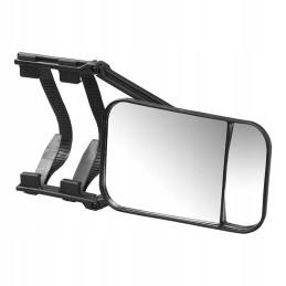 Additional mirror for towing a duo SUV trailer