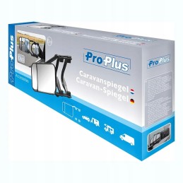 Additional mirror for towing a duo SUV trailer