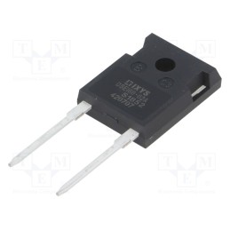 1 pcs x IXYS - DSEI60-02A - Diode: rectifying, THT, 200V, 69A, , Ifsm: 540A, TO247-2, 150W