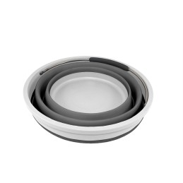 Silicone foldable camping bucket haba 10l