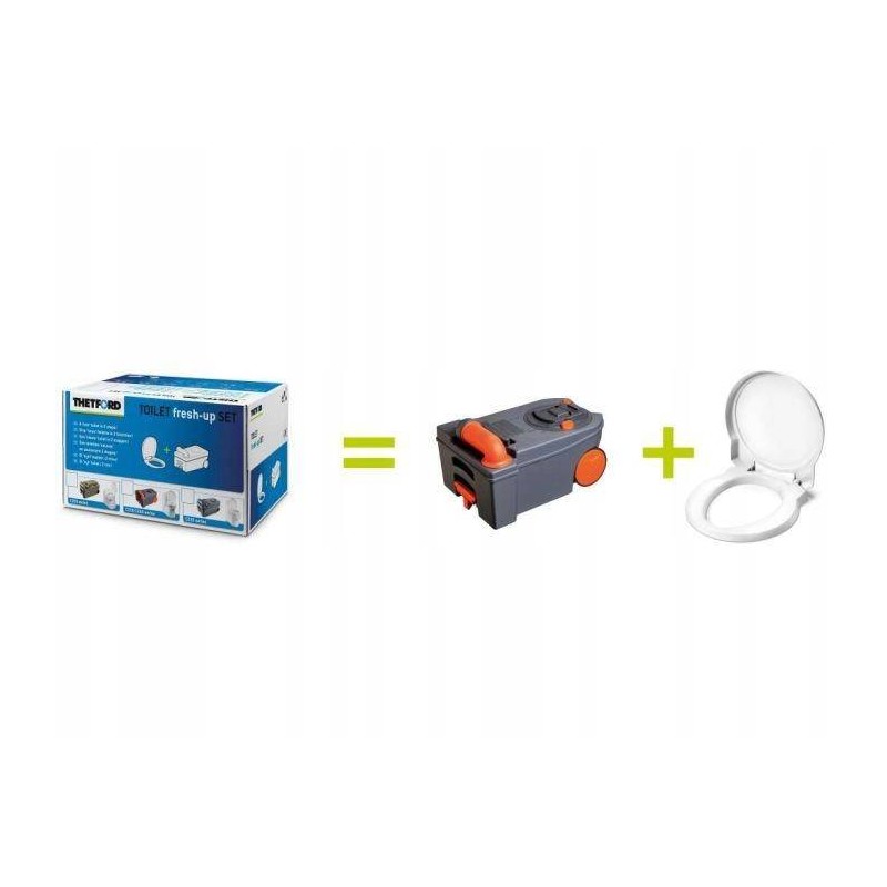 Cassette tank in a set for the Thetford C250 toilet