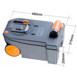 Cassette tank in a set for the Thetford C250 toilet