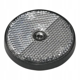 Reflector 59mm, round, white, fi59, with 2 screws