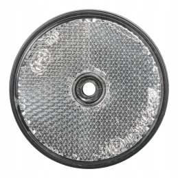 Reflector 59mm, round, white, fi59, with 2 screws