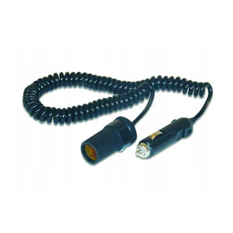 Brunner cigarette lighter socket spiral extension