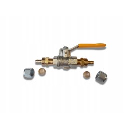 Valve for thermoplastic gasbank refueling hose