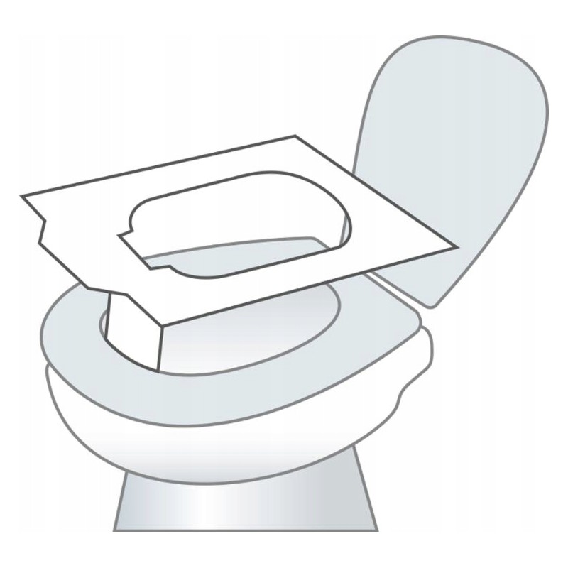 Brunner toilet cover paper insert 20 pcs