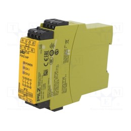 1 pcs x PILZ - 777355 - Module: safety relay, P2HZ X4P, Usup: 24VDC, IN: 2, OUT: 4, -25÷55°C