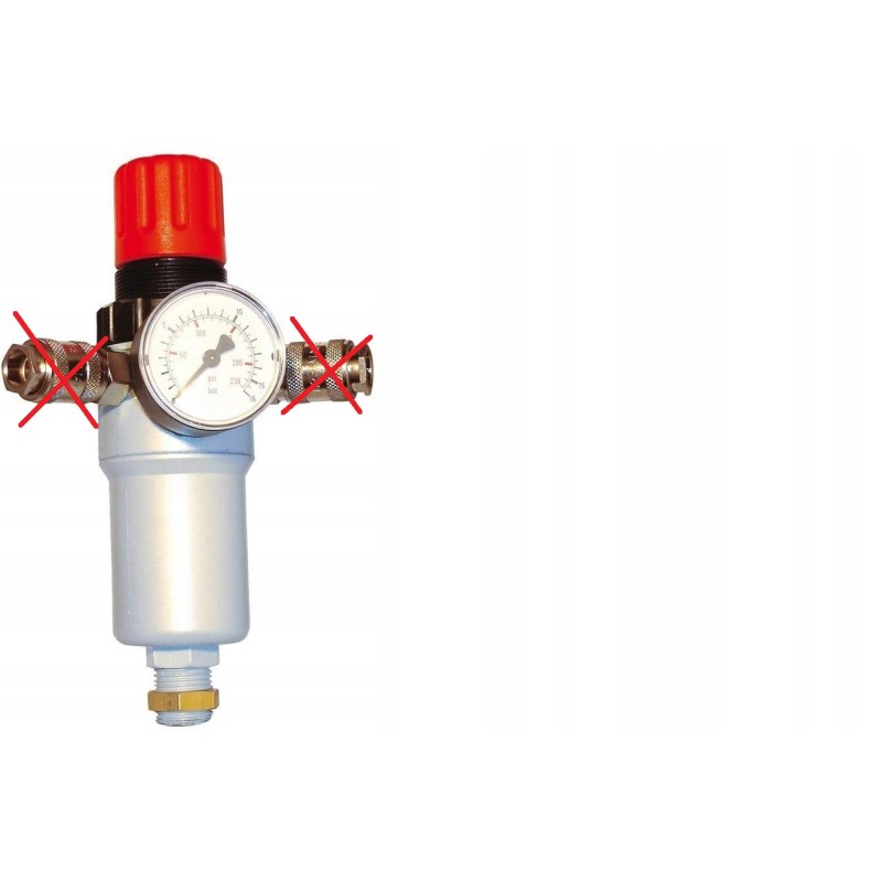 G16 pressure reducer with two outlets michelin ca 6719600000