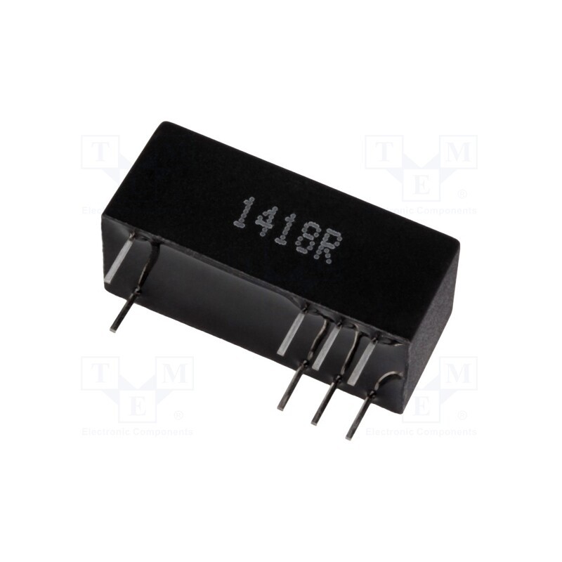1 pcs x MEAN WELL - SRS-0505 - Converter: DC/DC, 0.5W, Uin: 4.5÷5.5V, Uout: 5VDC, Iout: 100mA, 50kHz
