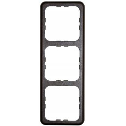 Presto brown electrical socket housing frame