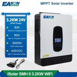 Easun inverter 3 2 kw solar mppt 80a wifi