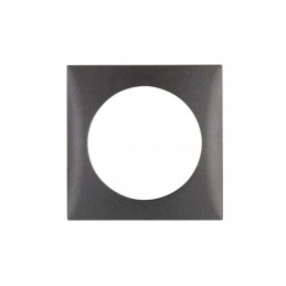 Fixture, power switch housing, anthracite frame