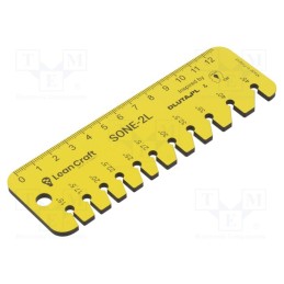 1 pcs x LeanCraft - SONE-2-LEWY-Y - For measuring the phase angle, chisels, left