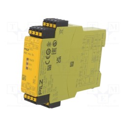 1 pcs x PILZ - 784131 - Module: safety relay, PNOZ e1vp C, Usup: 24VDC, IN: 2, OUT: 4, IP40