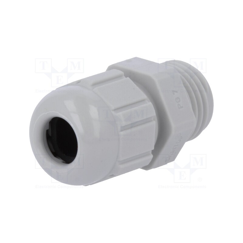 1 pcs x LAPP - 53018000 - Cable gland, PG7, IP68, polyamide, light grey