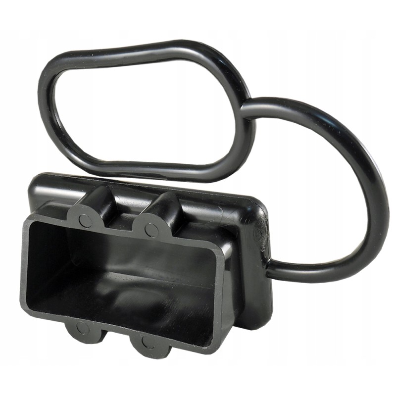Rubber plug anderson plug 50a black 1 pc