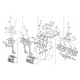 Linde control lever 0009312006